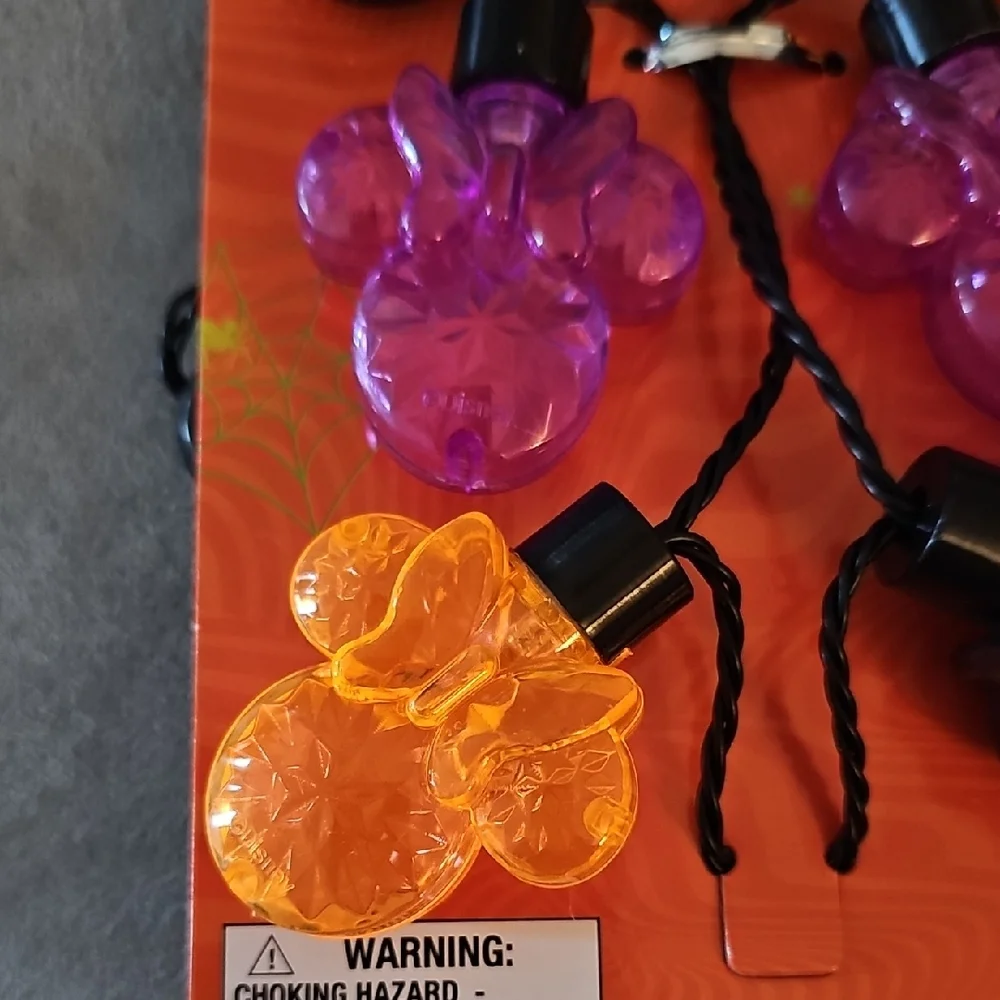 Disney Light-Up Necklace with Minnie Mouse Shapes